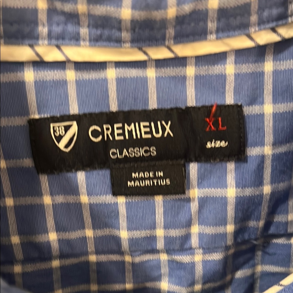 Blue Button Down - Picture 2 of 2